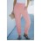 Pink Pocketed Casual Joggers